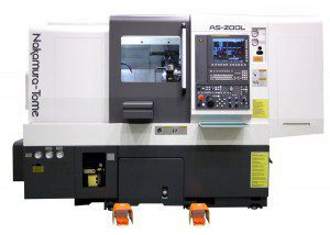 The compact nakamura AS-200LMY-S now offers a long bed with sub spindle. 