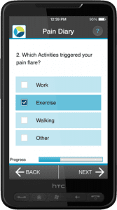 One of ERT eCOA Solutions is the DIARYPro mobile app, it provides patients increased flexibility to provide medical data.