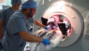 doctors testing robotics Worcester Polytechnic Institute PracticePoint