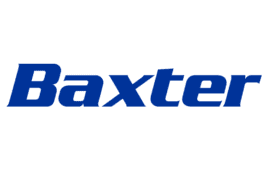 Big 100: Baxter logo - Largest Medical Device Companies