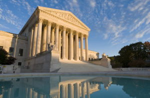 Picture of SCOTUS Supreme Court building in Washington where the court handed down a major abortion decision