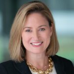 A portrait of former Johnson & Johnson EVP and MedTech Chair Ashley McEvoy.