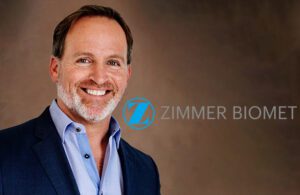 A portrait of Zimmer Biomet CEO Bryan Hanson