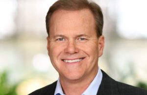 A portrait of Greg Smith, Medtronic's EVP of global operations and supply chain