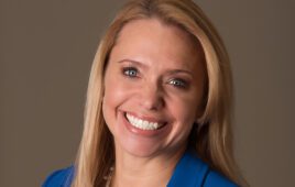 A portrait of Boston Scientific SVP and President of Urology Meghan Scanlon