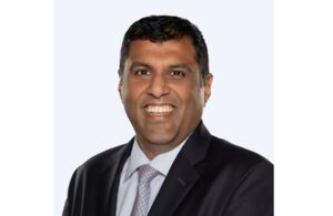 A portrait of Rishi Grover, the EVP and chief integrated supply chain officer at Becton, Dickinson and Co.