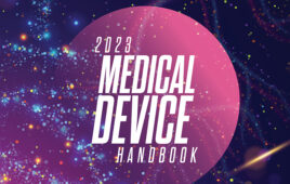 2023 Medical Device Handbook logo: Medical Design and Outsourcing MDO.