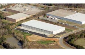 An aerial view of Nelipak's plans for its first flexible packaging site in the U.S.