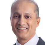 A portrait of Kevin Lobo, CEO and chair of Stryker.