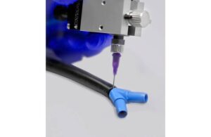 Hybrid Light-Curable Adhesive Applied to Substrates with Dymax 455 Dispensing Valve (1)