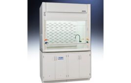 A photo of a Hemco fume hood.