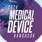 The logo for Medical Design & Outsourcing's 2024 Medical Device Handbook.