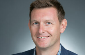 A portrait of Cerenovus Worldwide President Mark Dickinson.