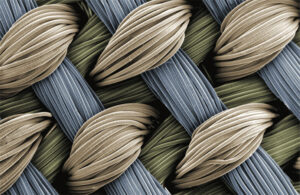 A close-up of the woven textiles used for CytexOrtho's ReNew Hip implants.