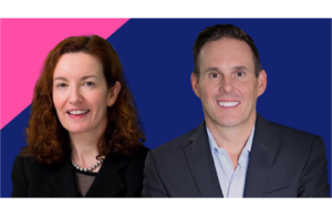 RQM+ CEO Margaret Keegan and John Potthoff.