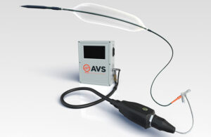 An image of the The Amplitude Vascular Systems (AVS) Pulse system for intravascular lithotripsy.