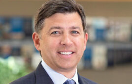 A portrait of Medtronic Endoscopy President Raj Thomas.