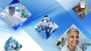 This is a marketing image that goes along with the brand refresh for Cadence.