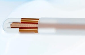 An image of the The Paragard IUD single-hand inserter system.