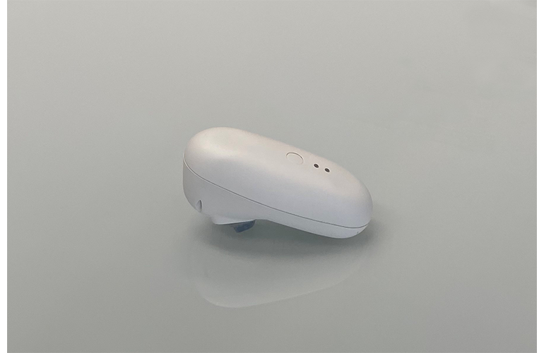 A photo of Bloom Standard's autonomous, hands-free ultrasound.