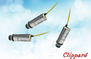 An illustration showing Clippard's PV8 Proportional Valves.