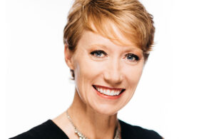 A photo of Amplitude Vascular Systems VP of Business Development Angie Volk.