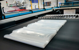 A photo of TekniPlex Healthcare Cleanroom LDPE Bags.