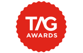 This is the logo of The Aebli Group's new TAG Awards.