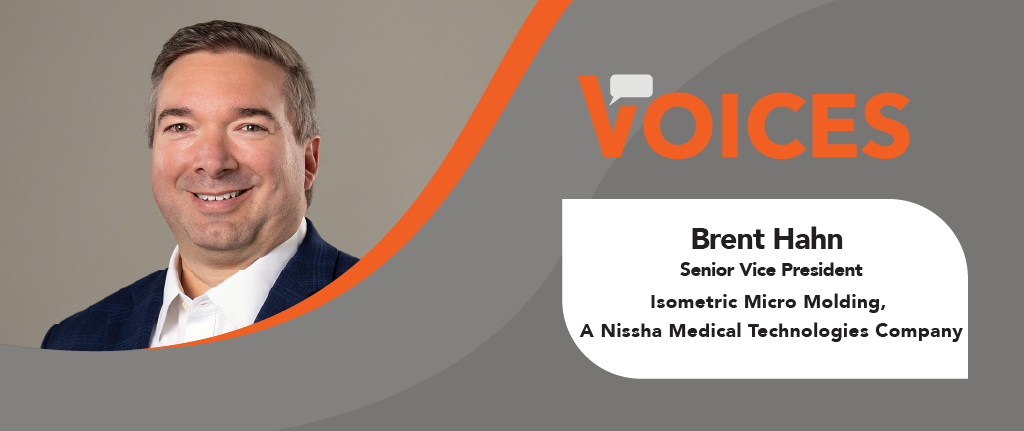VOICES: Brent Hahn, Senior Vice President, Isometric Micro Molding logo