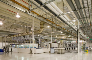 A photo of a medical device manufacturing facility.