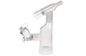 A photo of the handheld Aerogen Ultra device.