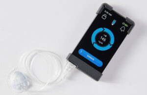 A photo of the Beta Bionics iLet bionic pancreas.