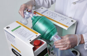 A photo of the Spiro Wave ventilator.