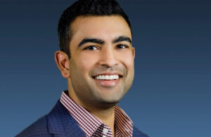 A photo of Edwards Lifesciences VP of Engineering Darshin Patel.
