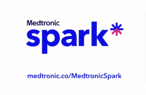 This is the logo of Medtronic's new Medtronic Spark program.