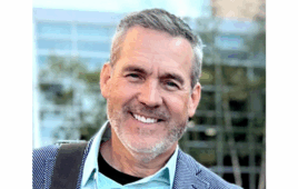 This is a portrait photo of Kablooe Design CEO Tom Kramer