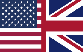 This image shows a combination of the flags of the United States and the United Kingdom as AdvaMed and the Association of British HealthTech Industries call for zero medtech tariffs between the two countries.