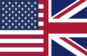 This image shows a combination of the flags of the United States and the United Kingdom as AdvaMed and the Association of British HealthTech Industries call for zero medtech tariffs between the two countries.