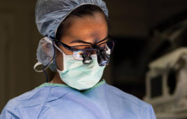 A photo of Dr. Hala Muaddi at Mayo Clinic.