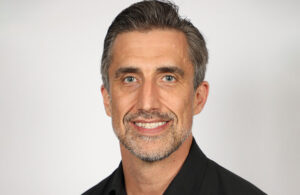 A photo of GE HealthCare Monitoring Solutions Chief Technology Officer Oliver Astley.