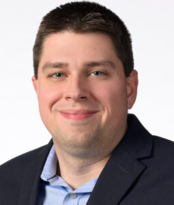 A photo of Lubrizol Senior Scientist Nathan Rohner.