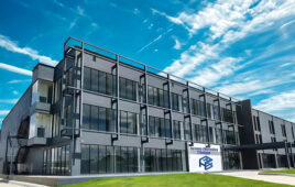 A photo of the The new Harmony Electronics plant in Om Noi, Thailand
