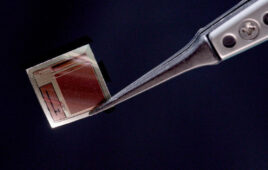 An image of the Biological Interface System to Cortex (BISC) BCI chip