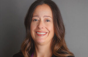 A photo of Zimmer Biomet's Cristina Piecuch.