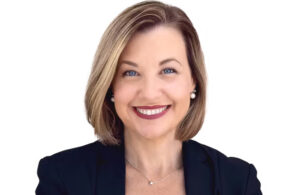 A photo of InStride Chief Product Officer Michelle Westfort.