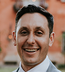 This is a portrait photo of Louis Malito, a technical fellow in R&D at Resonetics.