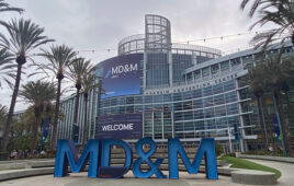 A photo of MD&M West at the Anaheim Convention Center.