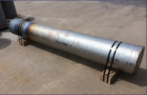 This is a Resonetics image of a nitinol ingot.