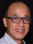This is a portrait photo of Weimin Yin, Resonetics principal metallurgist.