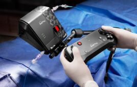 A close up of Microbot Medical's Liberty system.